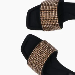 SANDALI MAEVE STRASS RAME