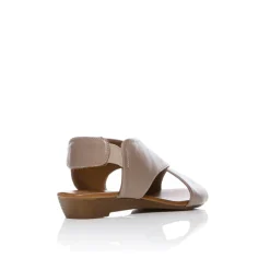 SANDALI PELLE BEIGE