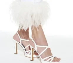 SANDALI PELLE BIANCA INTRECCIO