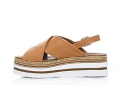 SANDALI PELLE MORBIDA CON DECORAZIONE MINI CATENA