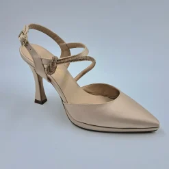 SANDALI RASO CON NODO STRASS SLINGBACK CIPRIA