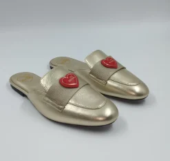 SANDALI SABOT PLATINO