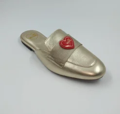 SANDALI SABOT PLATINO