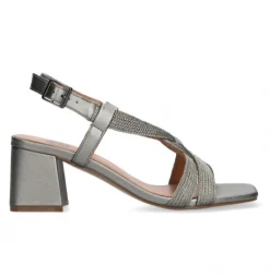 SANDALI SETSUKO INTRECCIO ARGENTO