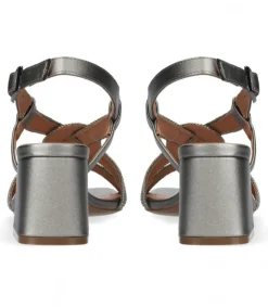 SANDALI SETSUKO INTRECCIO ARGENTO