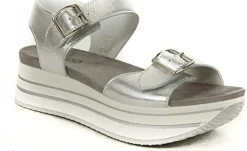 SANDALI SKY MAX PLATFORM ARGENTO