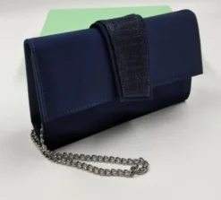 SANDALI TESSUTO E LUX BLU