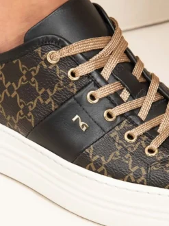 SNEAKERS ALL LOGO NERA