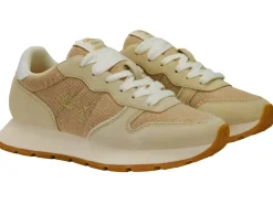 SNEAKERS ALLY GLITTER TEXTILE SUN68 GOLD