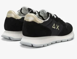 SNEAKERS ALLY GOLD SILVER SUN68 BLACK