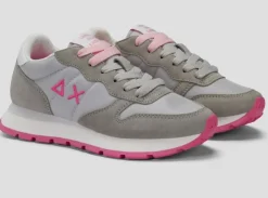 SNEAKERS ALLY SOLID NYLON SUN68 GRIGIO CHIARO