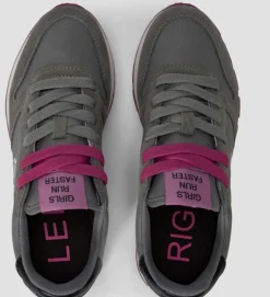 SNEAKERS ALLY SOLID NYLON GRIGIO MEDIO