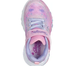SNEAKERS BAMBINA SKECHERS S-LIGHT ETERNAL HEART LIGHT PINK