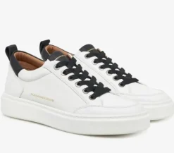 SNEAKERS BOND MAN ALEXANDER SMITH WHITE BLACK
