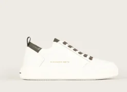SNEAKERS BOND MAN ALEXANDER SMITH WHITE MILITARY