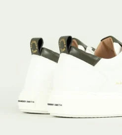 SNEAKERS BOND MAN ALEXANDER SMITH WHITE MILITARY