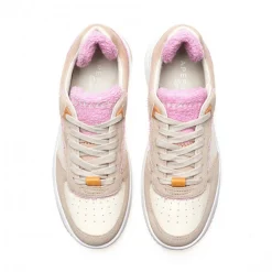 SNEAKERS BRIDGET FINITURE SPUGNA ROSA