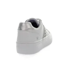 SNEAKERS CON DECORI LATERALI SILVER