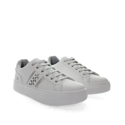 SNEAKERS CON DECORI LATERALI SILVER