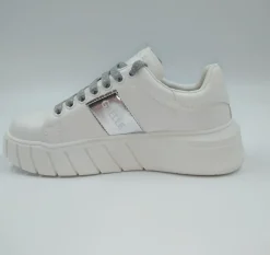 SNEAKERS CON INSERTI ARGENTO