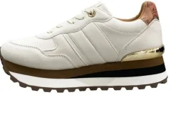 SNEAKERS CON INSERTI IN PELLE GEO