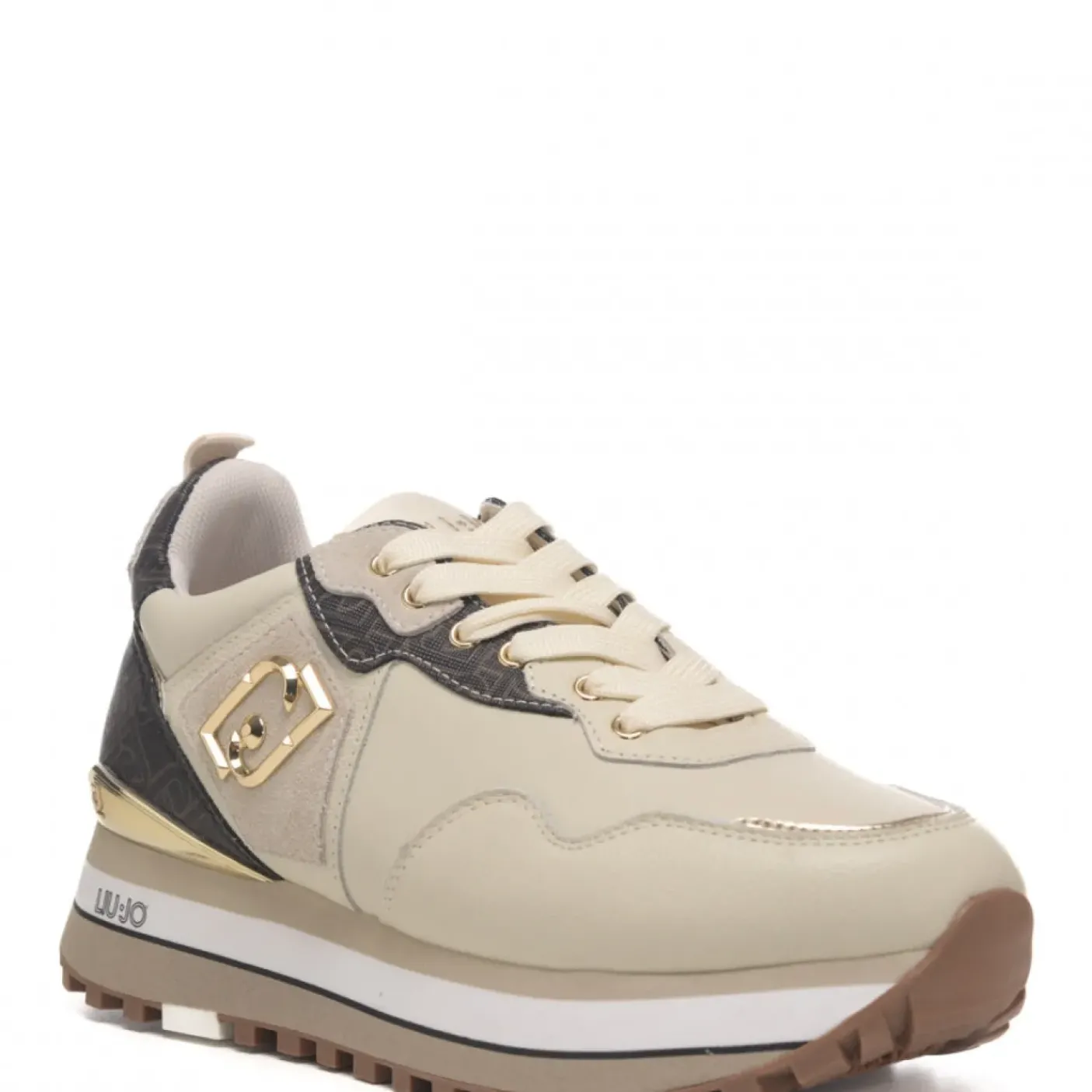 SNEAKERS DETTAGLI LOGO A CONTRASTO