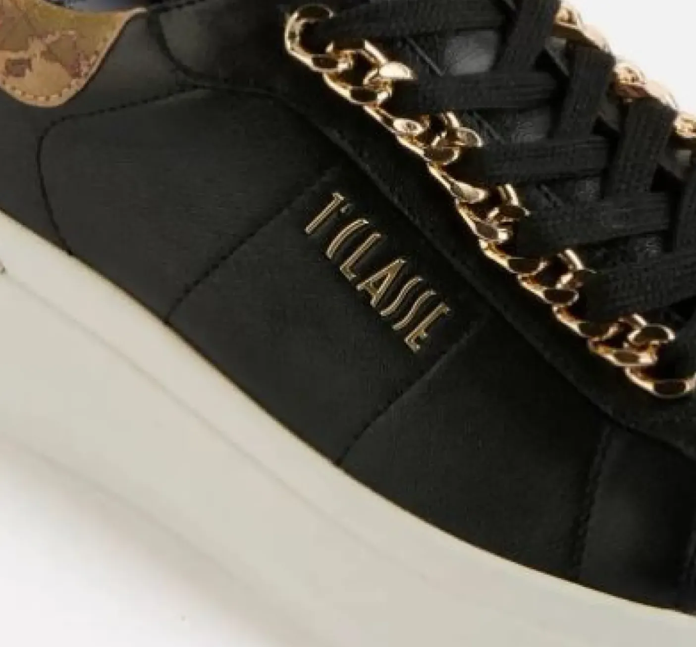 SNEAKERS DETTAGLIO CATENA GOLD