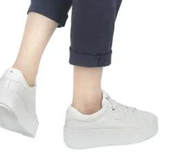 SNEAKERS EVA PELLE BIANCA