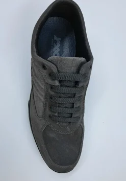 SNEAKERS FLESSIBILI CAMOSCIO GRIGIO