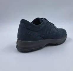 SNEAKERS FLESSIBILI CAMOSCIO BLU