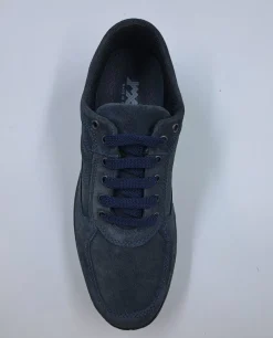 SNEAKERS FLESSIBILI CAMOSCIO BLU