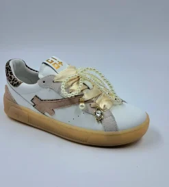 SNEAKERS GIO+ CASUAL CHIC DETTAGLI CHARMS PERLE