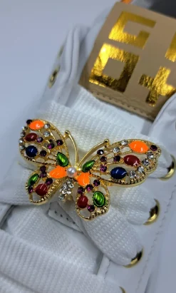 SNEAKERS GIO+ COMBI FARFALLA DETTAGLI CHARMS