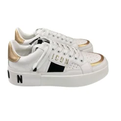 SNEAKERS ICON DONNA DETTAGLI GOLD