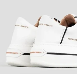 SNEAKERS LANCASTER WOMAN WHITE BLACK