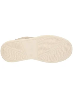 SNEAKERS LOGO LATERALE TAUPE