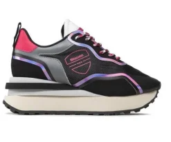 SNEAKERS NERA E FUXIA