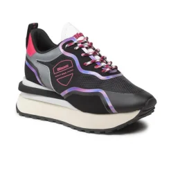 SNEAKERS NERA E FUXIA