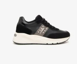 SNEAKERS PELLE CAMOSCIO AROLD NERO