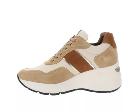 SNEAKERS PELLE CAMOSCIO VELOUR AMBRA