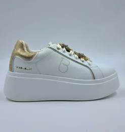 SNEAKERS PELLE ELETTRA TOSCA BLU CHARMS