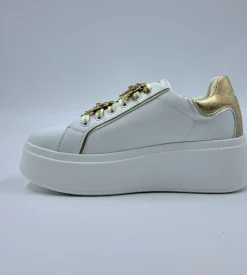 SNEAKERS PELLE ELETTRA TOSCA BLU CHARMS