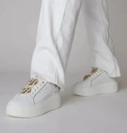 SNEAKERS PELLE ELETTRA TOSCA BLU CHARMS