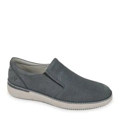 SNEAKERS PELLE MORBIDA SLIP ON BLU