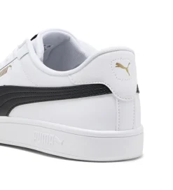 SNEAKERS PUMA SCARPE UOMO SMASH 3.0 MAN BIANCO BLACK