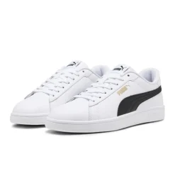 SNEAKERS PUMA SCARPE UOMO DONNA JUNIOR SMASH 3.0 BIANCO BLACK