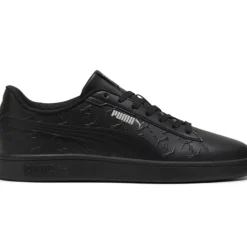 SNEAKERS PUMA UOMO SCARPE SMASH 3.0 SUPERLOGO NERO
