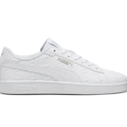 SNEAKERS PUMA UOMO SCARPE SMASH 3.0 SUPERLOGO BIANCO