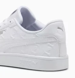 SNEAKERS PUMA UOMO SCARPE SMASH 3.0 SUPERLOGO BIANCO