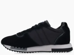 SNEAKERS QUEENS CAMOSCIO NERO